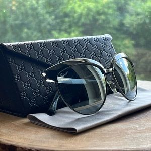 GUCCI gg 4249/s mirrored cat eye sunglasses